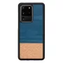 Protective smartphone case Man and Wood Galaxy S20 Ultra Denim Black