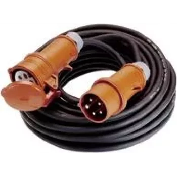 as-Schwabe CEE-Extension Cable rubber 400V 32A 25 m (60369)