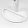 Freestanding Makeup Mirror Girmi BE04 — Rectangular 1x Magnification, White LED, USB/4×AA, 180° Rotation