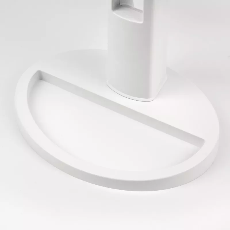 Freestanding Makeup Mirror Girmi BE04 — Rectangular 1x Magnification, White LED, USB/4×AA, 180° Rotation