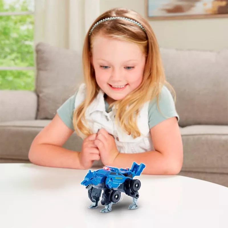 Switch & Go Dinos - OneClick-Mini-Wolf, Play Figurine