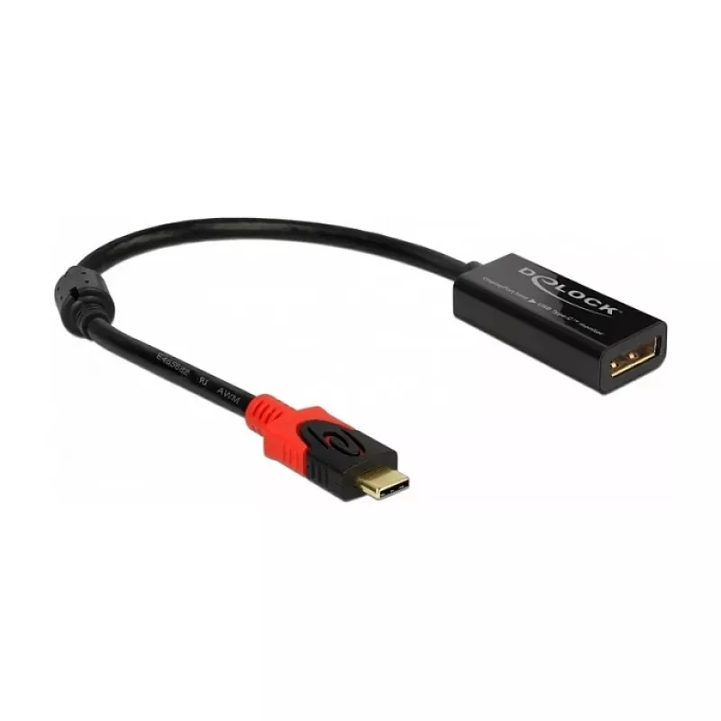Video Cable Adapter DeLOCK 63928 USB Type-C to DisplayPort 20 pin