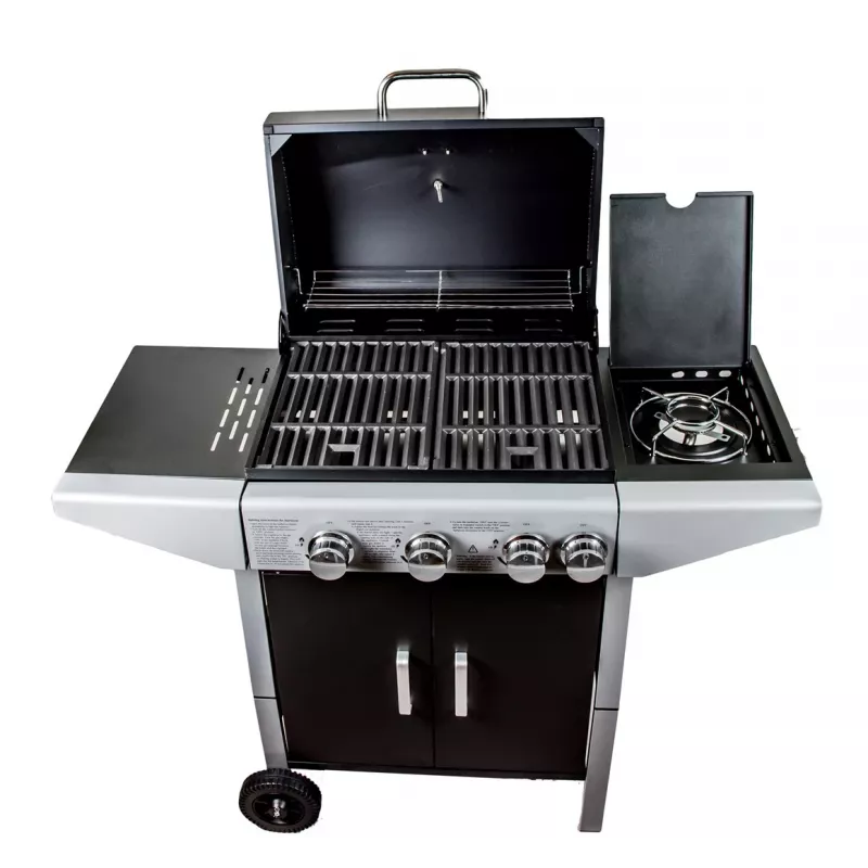 Gas grill Ravanson GO-3 — compact gas barbecue grill, model GO-3