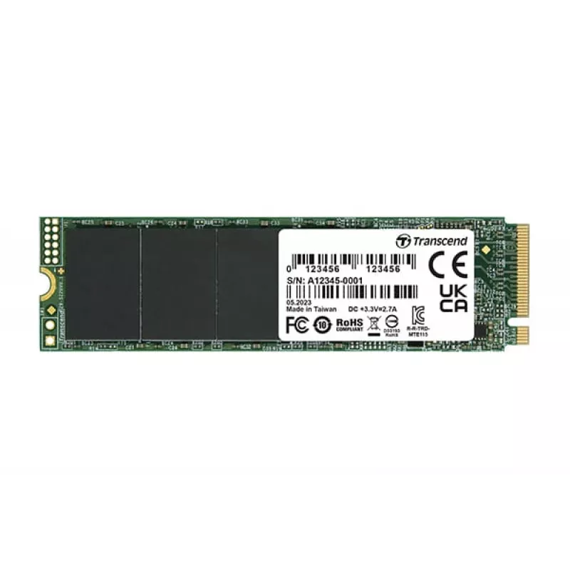 SSD disk Transcend 500 GB M.2 PCI Express 3.0 NVMe TS500GMTE115S