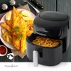 Nedis KAAF170BK fryer Single 7.2 L Stand-alone 1800 W Hot air fryer Black