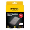SSD disk Intenso 500GB USB Type-C 3.2 Gen 2 Brown