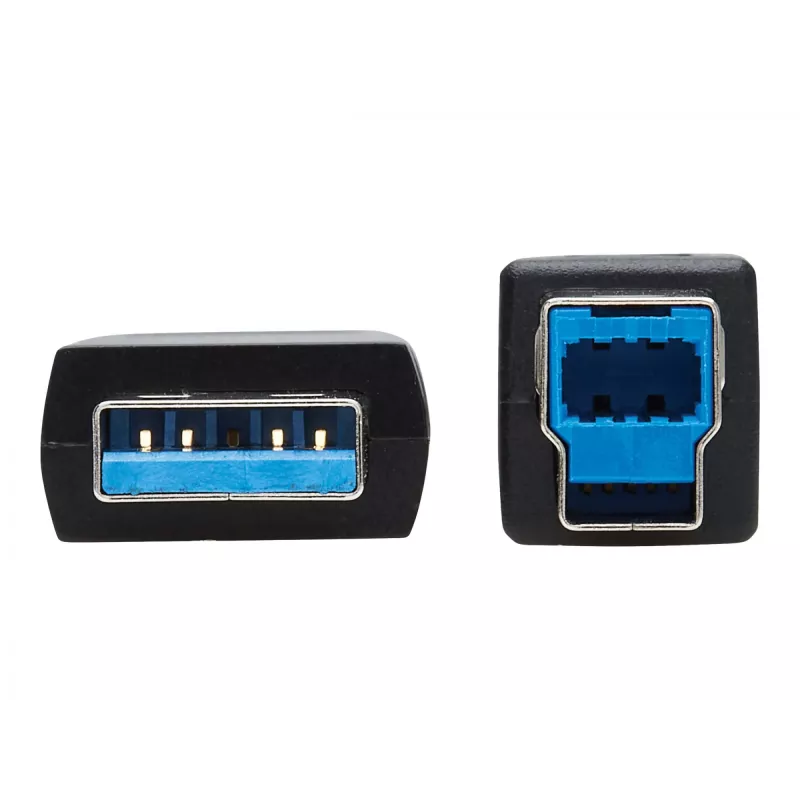 Eaton Tripp Lite Series USB 3,2 Gen 1 Plenum-Rated Fiber Active Optical Cable (AOC) - A/B M/M, Black, 20m - USB Cable - USB Type A (M) to USB Type B (M) - USB 3,2 Gen 1 - 20,0m - P