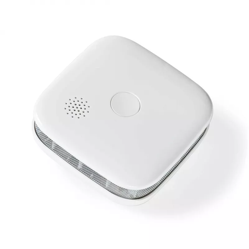 Smoke detector Nedis WIFIDS21WT smart Wi‑Fi smoke sensor for home safety