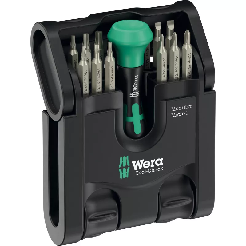 Wera 05049025001 Tool Set 50 Tools Black Metallic