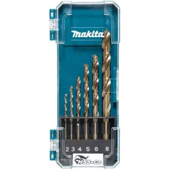 Makita D-75758 Drill bit set HSS-Co 6 parts (D-75758)