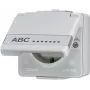 Outlet box Type F JUNG 620 NAW