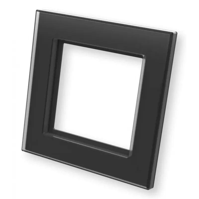 eQ-3 Homematic IP Glass Frame 1-fold, Black (162148A1)