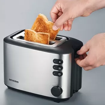 Toaster Severin AT 2514 2 slice 850 W Silver
