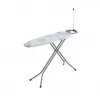 Full-size ironing board VILEDA Bravo Plus 143032 — adjustable height 80–97 cm, board 380×1200 mm, steel mesh top
