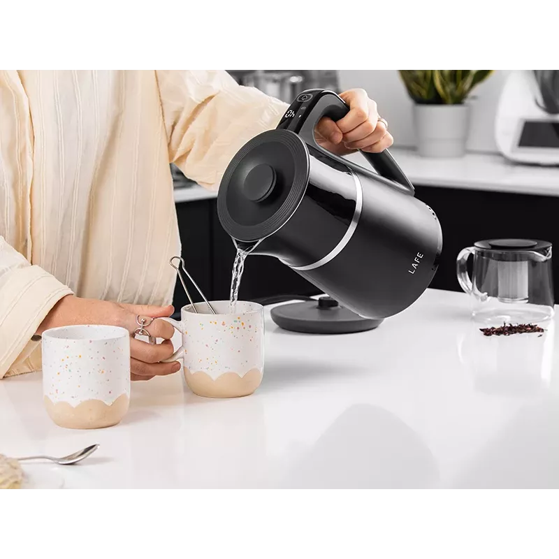 Electric kettle LAFE 1.7L 2200W black