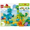 Construction toy LEGO DUPLO 10451 Dinosaurs on Wheels 3-in-1 set, 108 pieces, age 3+, height 220 mm