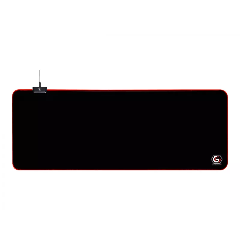 Gembird MP-GAMELED-L mouse pad Gaming mouse pad Black
