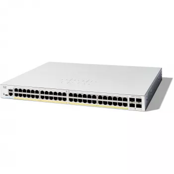 Managed Switch Cisco Catalyst 1200-48P-4G 48 Port GE PoE 4x1GE SFP