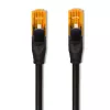 Ethernet patch cable QOLTEC CAT6, 2×RJ45, 20 m, black