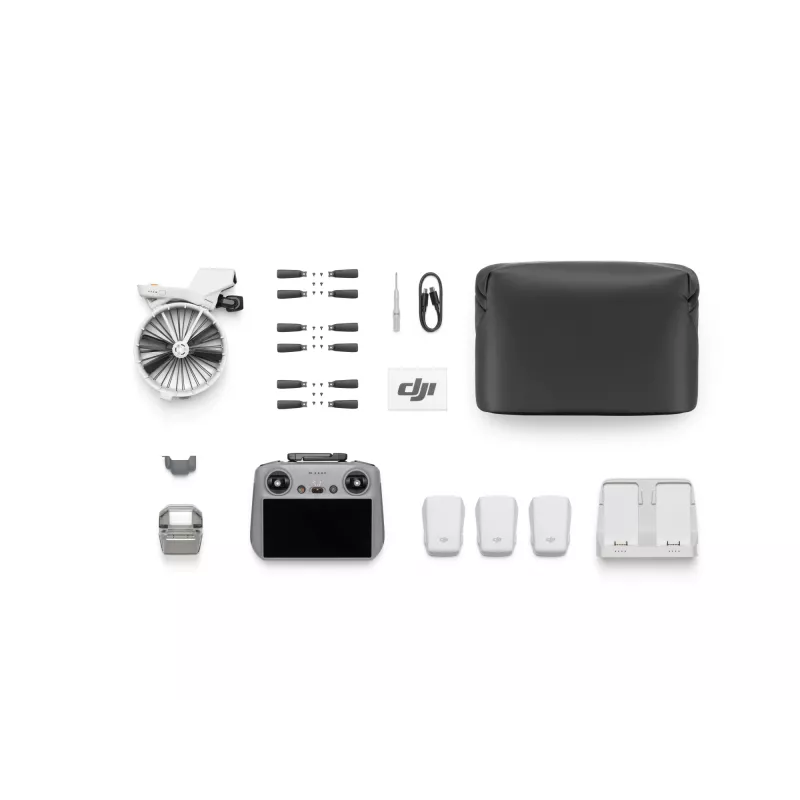 Quadcopter DJI Flip Fly More Combo RC 2 — 4 rotors, 48 MP camera, 3840×2160, max speed 16 m/s, range 14000 m