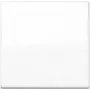 Wall plate / switch cover Jung AS101WW, screwless plastic, single-gang