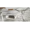 Wall-mount bicycle rack MACLEAN MC-466 for 2 bikes, space-saving design