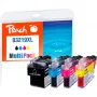 Peach PI500-245 ink cartridge 4 pc(s) Black, Cyan, Magenta, Yellow