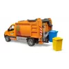 BRUDER model vehicle MB Sprinter municipal garbage truck BR-02682, scale toy replica