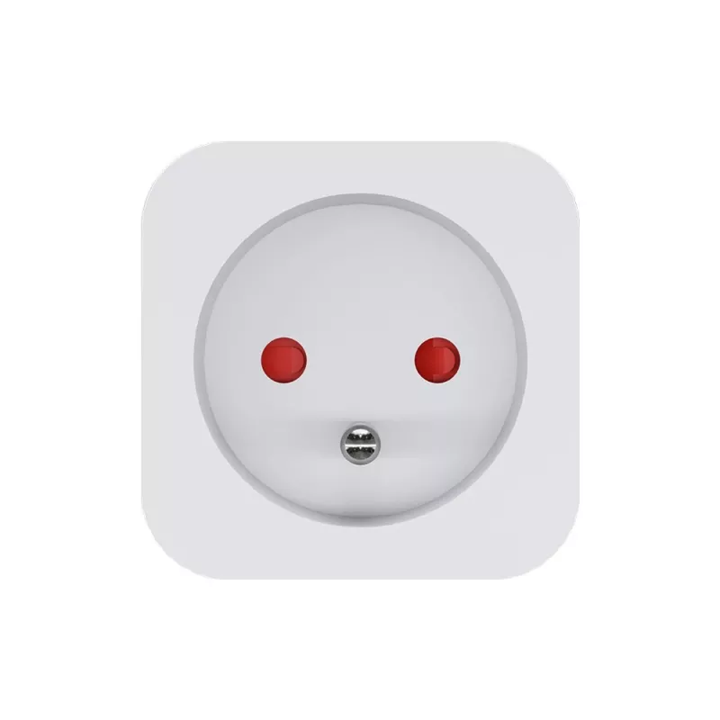 Smart socket SAVIO AS-01 16A Wi‑Fi 2.4 GHz, Type E/F plug, 220–240V, 3680W, white