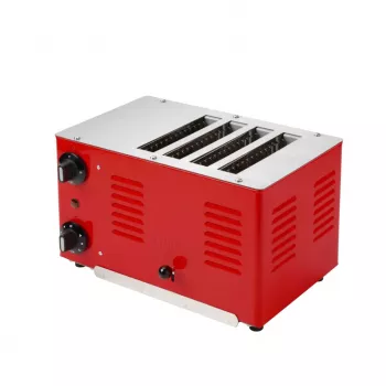 Toaster GASTROBACK Rowlett Regent 42144 — 2-slice capacity, red