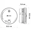 Two Smoke Detector Set 2030-DSR3 KIDDE