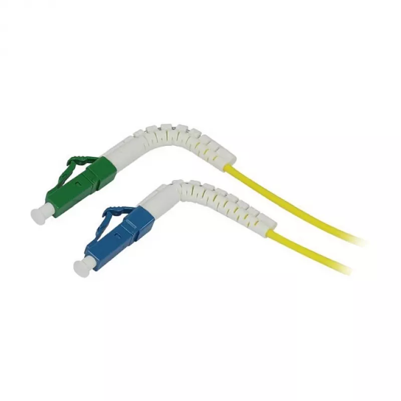 Synergy 21 LWL-1-Faser-Patchk. 1.5mtr.LC-LC APC 9/125u OS2 G657A2 AD 2mm flexible - Single- bzw. Monomode-Faser - 1,5 m