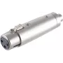 XLR to RCA adapter ShiverPeaks 55063 — balanced XLR (male) to unbalanced RCA (female) connection