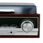 Audio turntable Camry CR 1168 — black with wood finish, 33/45 RPM, built-in speakers, RCA output