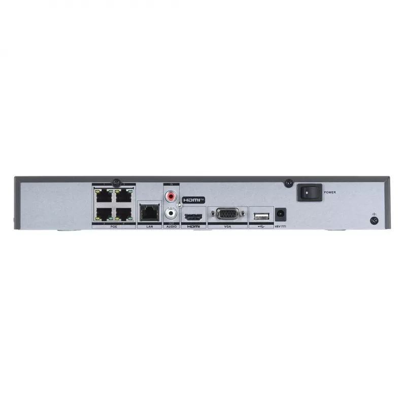 Network Video Recorder Hikvision DS-7604NXI-K1/4P 4 Channels 4K
