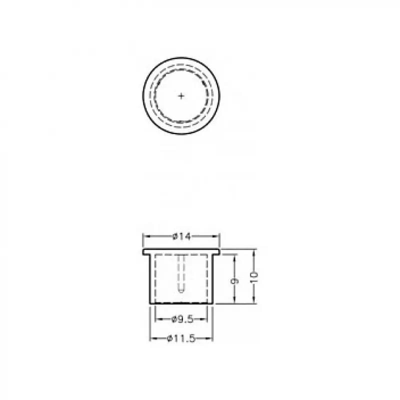 Socket safety cover F jack DeLOCK 60165