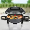 ROMMELSBACHER BBQ 4000, 2200 W, Grill, Electric, 300 °C, Tisch, rust