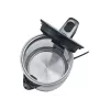 Electric kettle Severin 1.7 L 2200 W Black Stainless steel Transparent