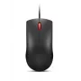 Wired USB-A mouse Lenovo 120 — Black, ambidextrous, 1600 DPI, 3 buttons, 1.5 m cable