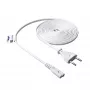 Akyga AK-RD-07A Power Cable CEE 7/16 - IEC C7 (Figure-8), CCA, 3 m, White
