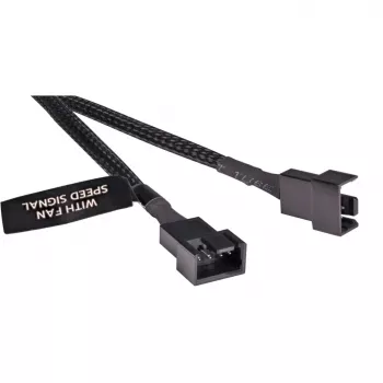 Cable extension Alphacool 18674 Plastic Black 300 mm