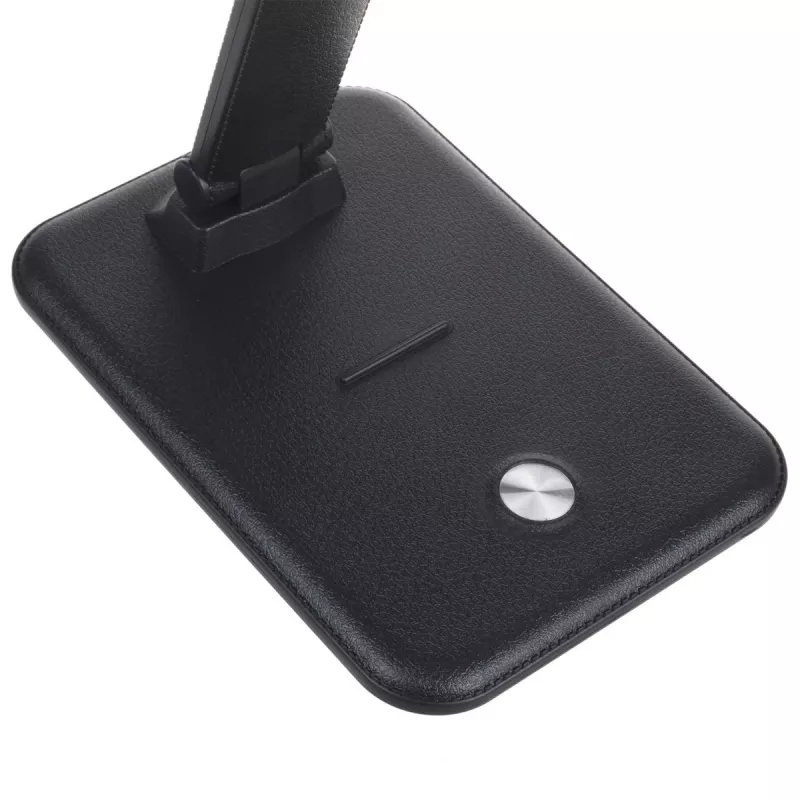 Table LED desk lamp MACLEAN MCE614B — dimmable, folding adjustable arm, 9W, 3000K/4500K/6500K, black
