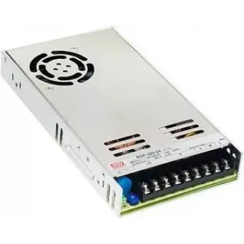 Power supply MEAN WELL RSP-320-7.5, 320 W output, 88–264 V input, 40 A, 115×215×30 mm