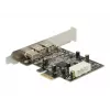 FireWire A/B Interface Card DeLOCK PCI Express 89153