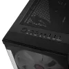SILENOS PRO black version with ARGB fan tempered glass