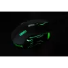 Wired optical mouse IBOX Aurora A-1 — right-hand, 6 buttons, 2400 DPI, USB Type-A, LED illumination, 1.8 m cable