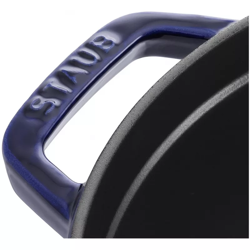 Cast iron cocotte Staub 26 cm round, dark blue