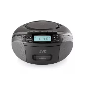Radio player JVC RC-E444B Black with CD player and FM tuner