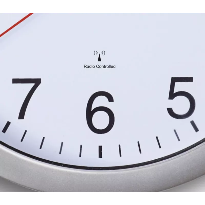 Jakob Maul GmbH MAUL Wanduhr MAULrun, Wand, Circle, White, Plastic, AA, 1,5 V
