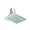 Wall-mounted extractor hood CATA VK 6000 X, stainless steel, aluminium grease filter, 395 m³/h, 150 mm